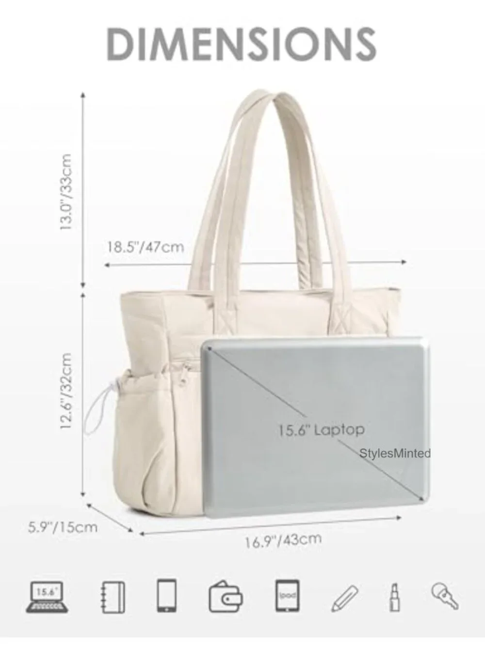 Quilted Puffer Tote Bag for Women Lightweight Large Shoulder Handbags Travel